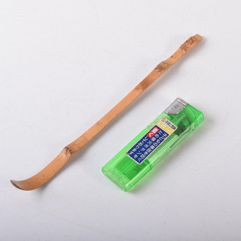 茶道具　西川楳玄下削　茶杓　東慶寺　井上禅定書付　共筒共箱　V　7337