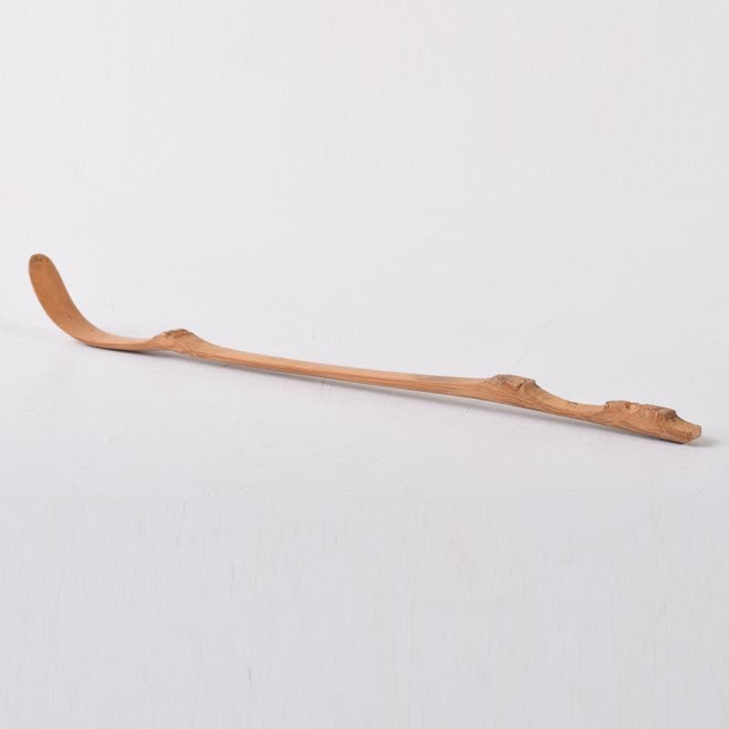 茶道具　西川楳玄下削　茶杓　東慶寺　井上禅定書付　共筒共箱　V　7337