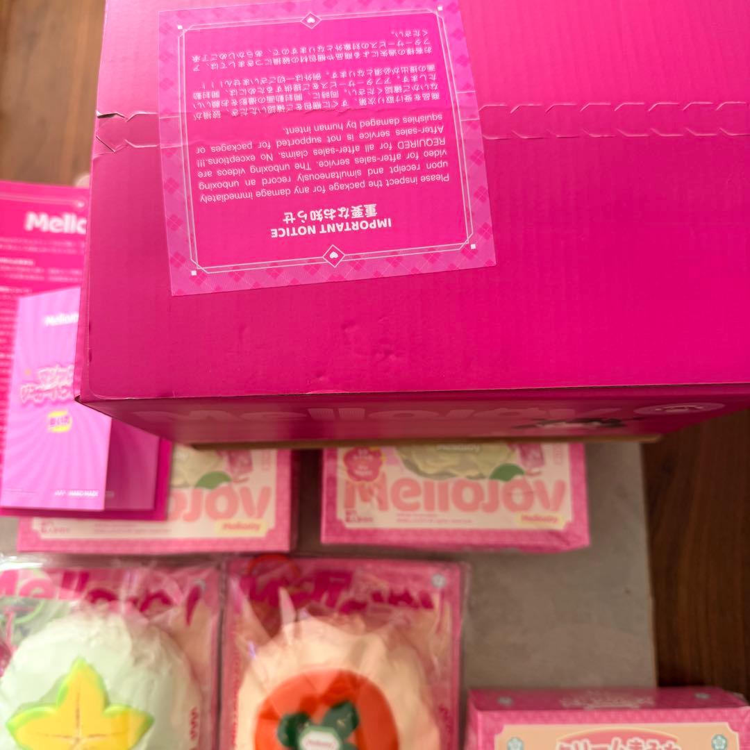 ピ*子様 Mellojoy スクイーズ 大福 表紙の3個セット