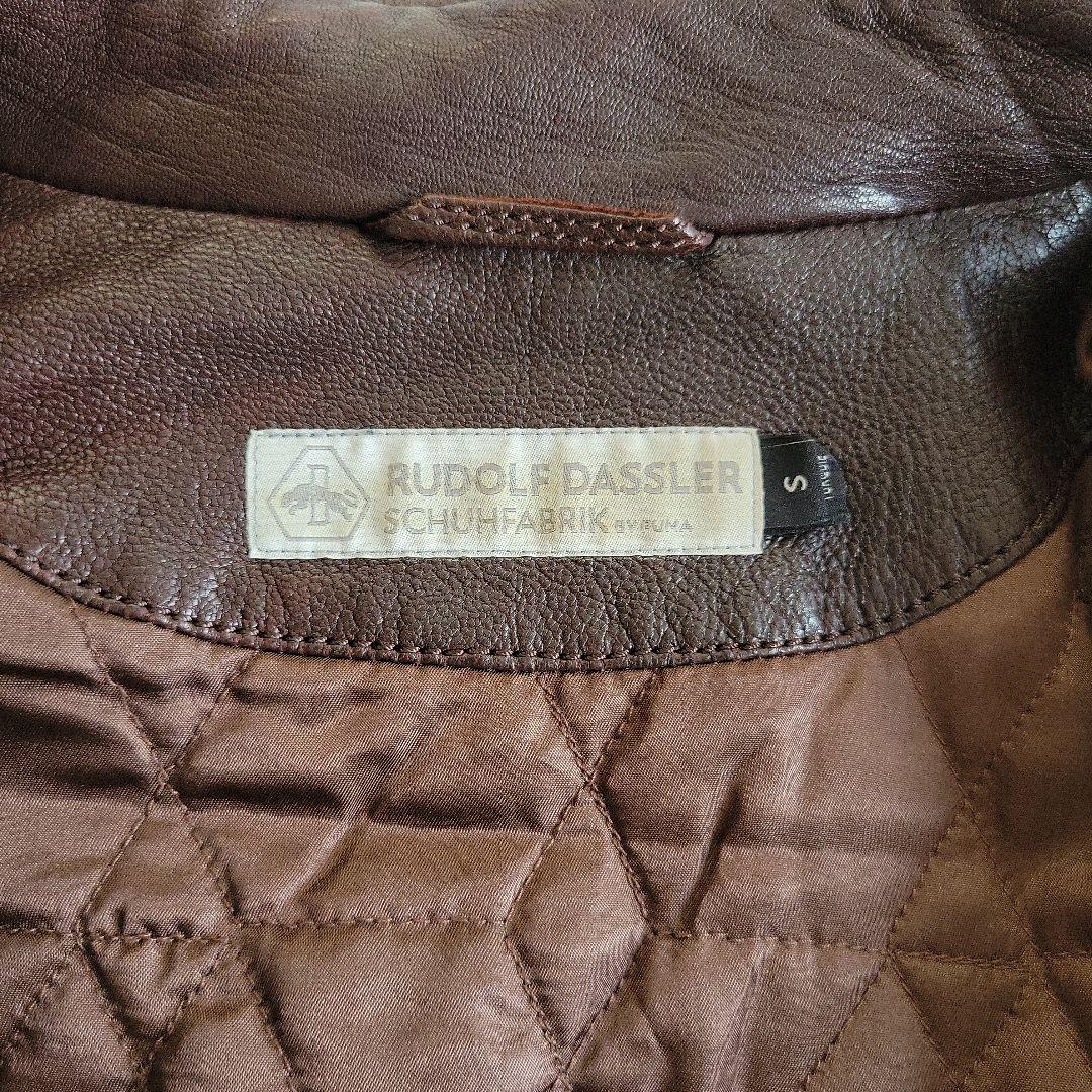 PUMA プーマ　レザージャケット　S　ルドルフダスラー　革ジャン ライダース