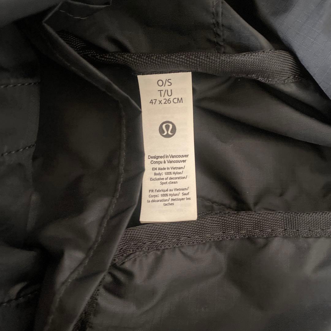 ルルレモンlululemon packable tote 折り畳み型トート56ℓ