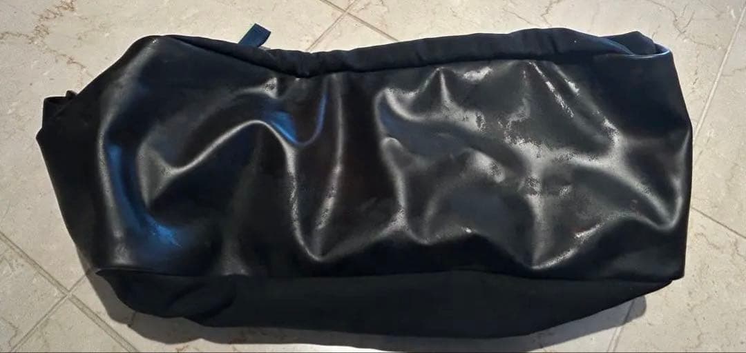 シャネルスポーツライン　ココマーク　黒ブラックボストンバッグ　CHANEL