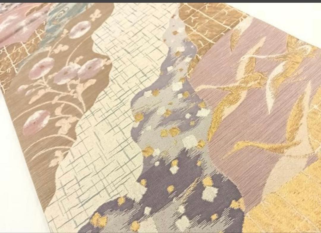 振袖フルセット6点サイズM〜Ｌ花丸文　暈し染め　銀彩　正絹