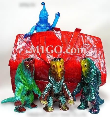 M１号　ヘドラ　福袋景品　ブルマァク復刻　成型色 ペパーミントグリーン