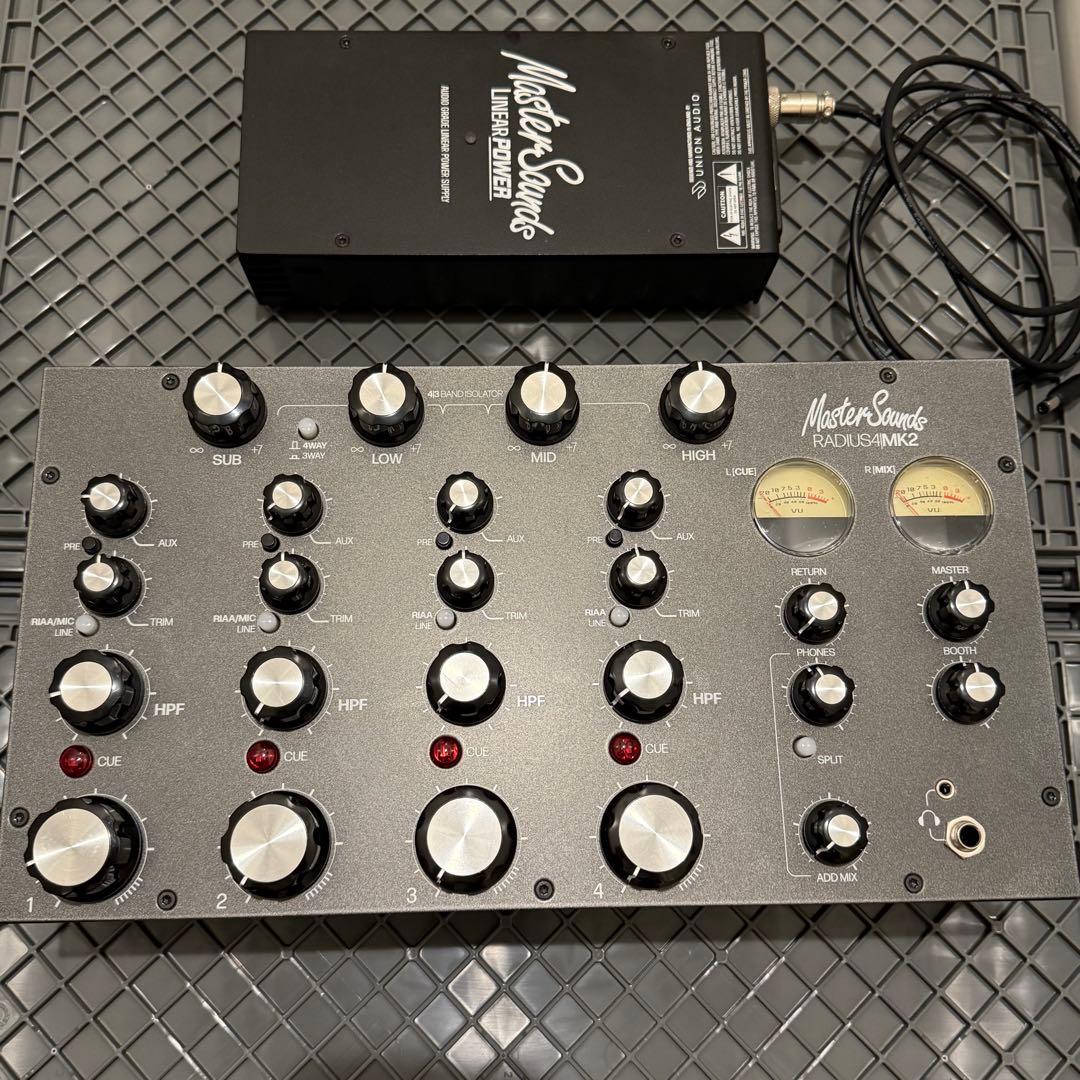 DJ機材 Master Sounds Radius4 Mk2 & Linear POWER