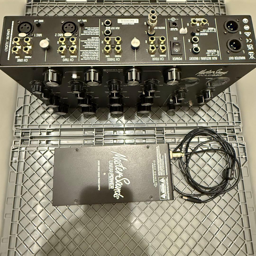 DJ機材 Master Sounds Radius4 Mk2 & Linear POWER