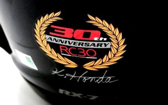 RC30 カラー　Arai RX-7V ヘルメット Hondaフルフェイス