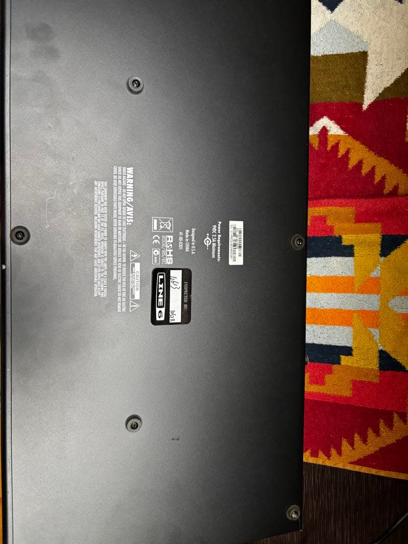 LINE 6 POD HD500 ギターエフェクター　エフェクターボード付