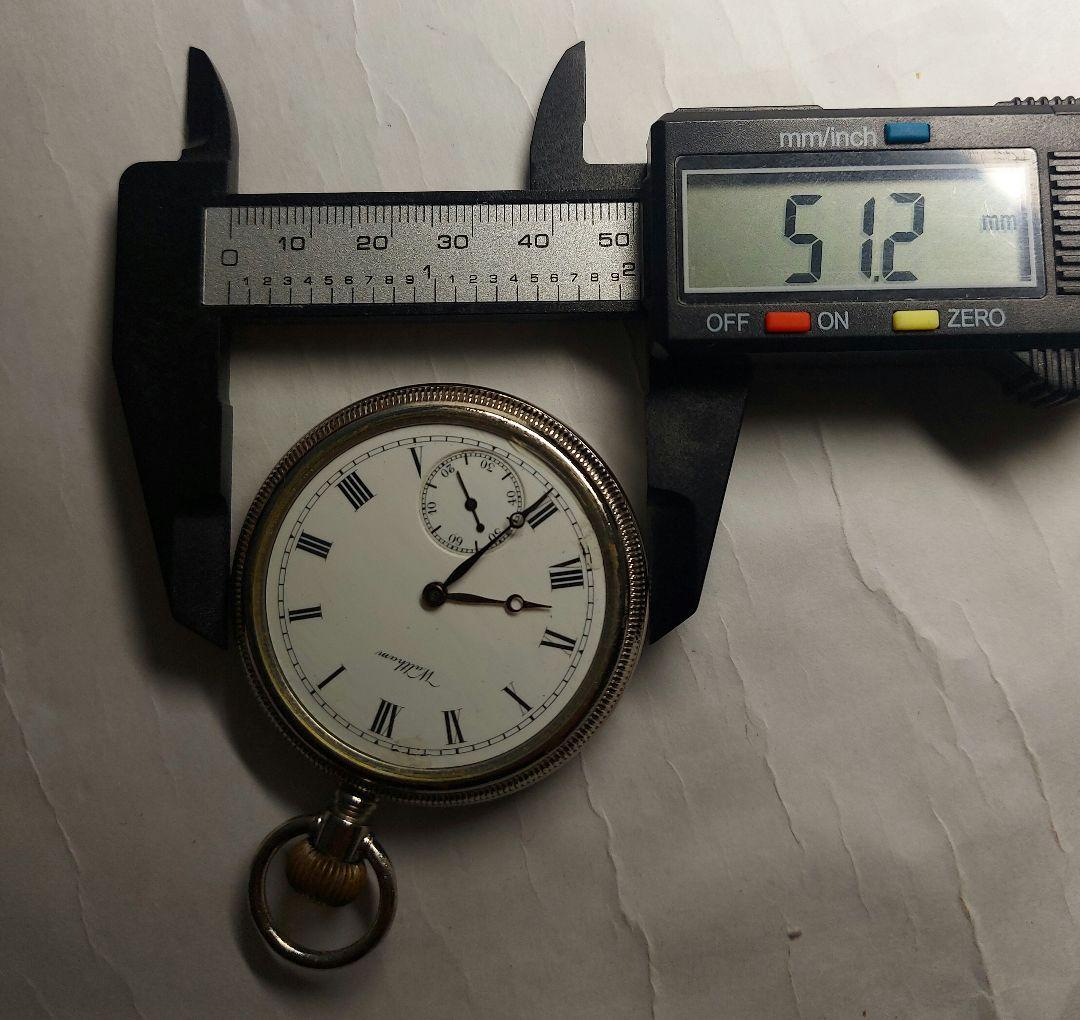 中古品/アンティーク/ウォルサム/ミリタリー懐中時計/ジャンク(不動)