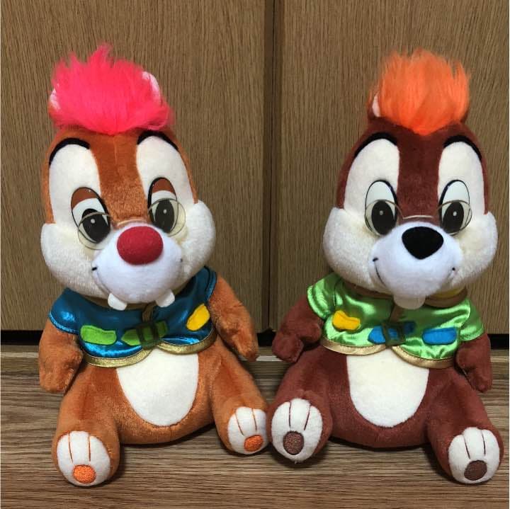 ポートディスカバリー チップとデール ぬいぐるみ 美品