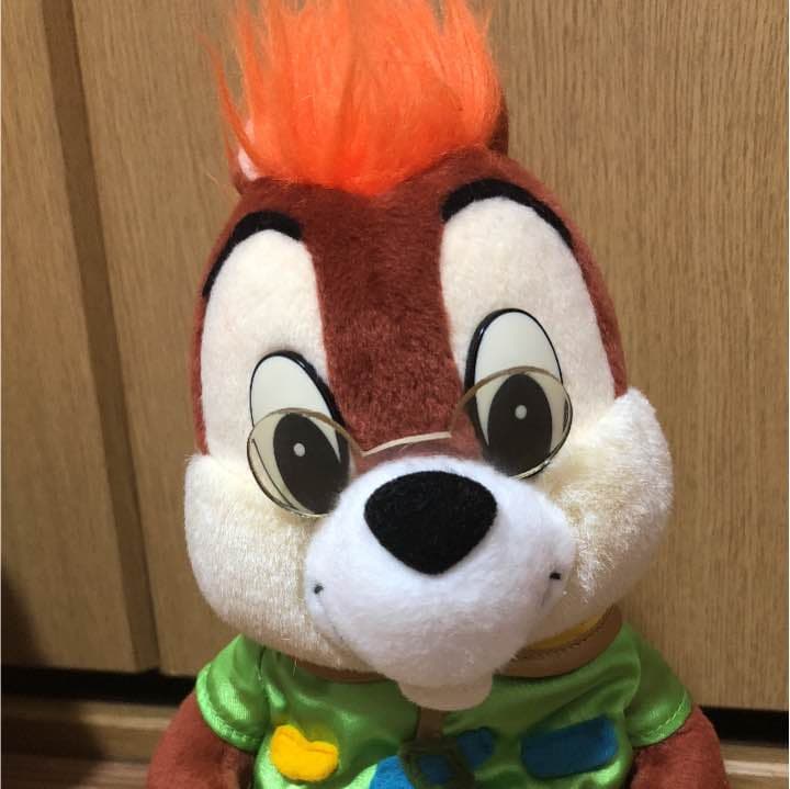 ポートディスカバリー チップとデール ぬいぐるみ 美品