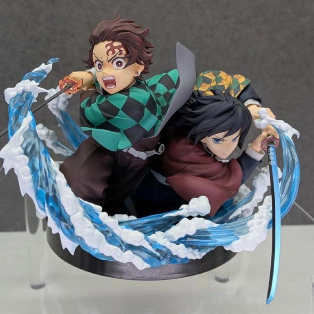 鬼滅の刃 アニプレックスオンラインくじ A賞 炭治郎&義勇ノンスケールフィギュア