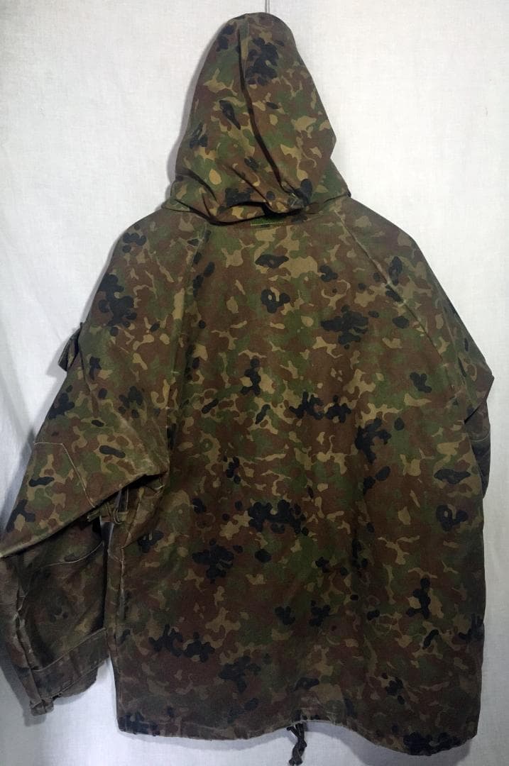 自衛隊 秋迷彩 戦闘雨具