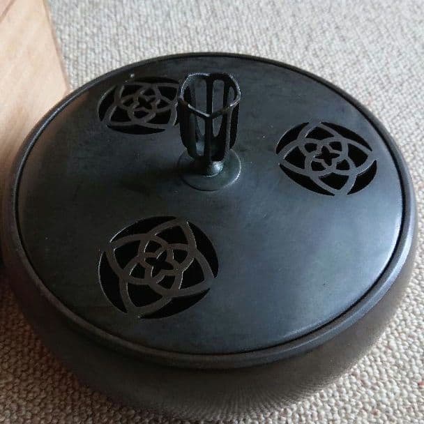 銅製 建水 木箱入