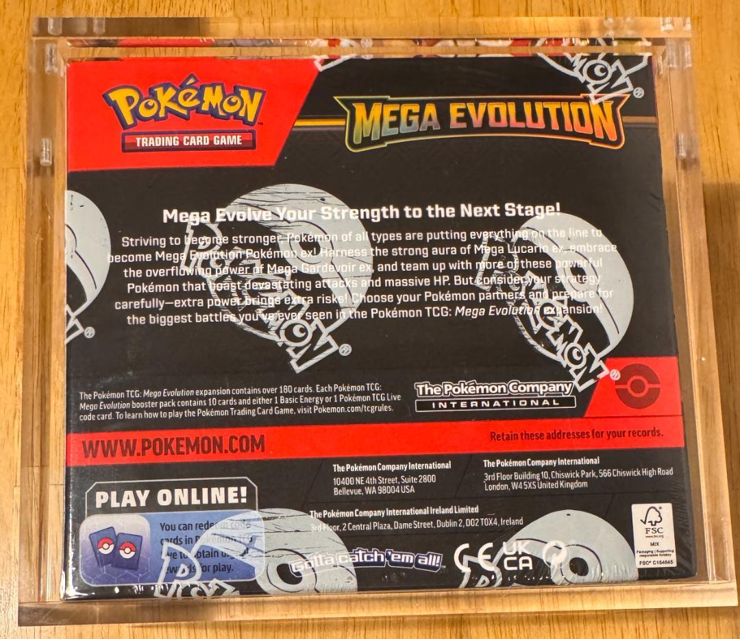 英語版 Mega Evolution 未開封BOX