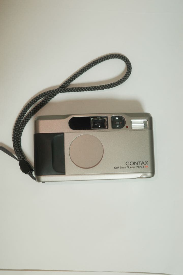 CONTAX T2 コンパクトフィルムカメラ シルバー　作例あり