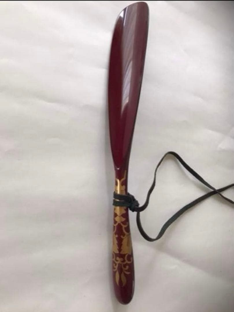 輪島塗の靴べら 藤八屋 雪月花文様