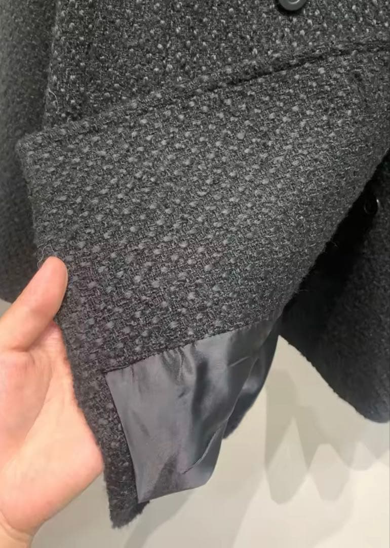 新品クラネMINAMI TANAKA×CLANE OVER TWEED COAT