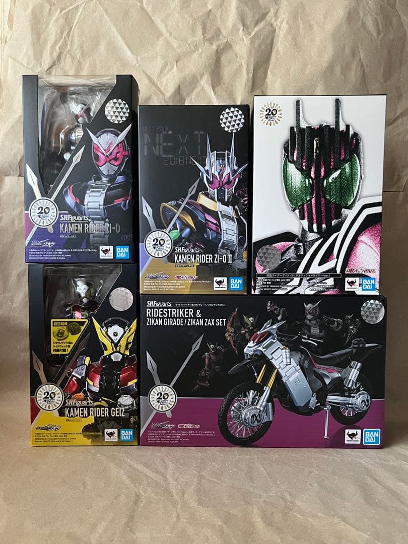 S.H.Figuarts 仮面ライダージオウ 5セット