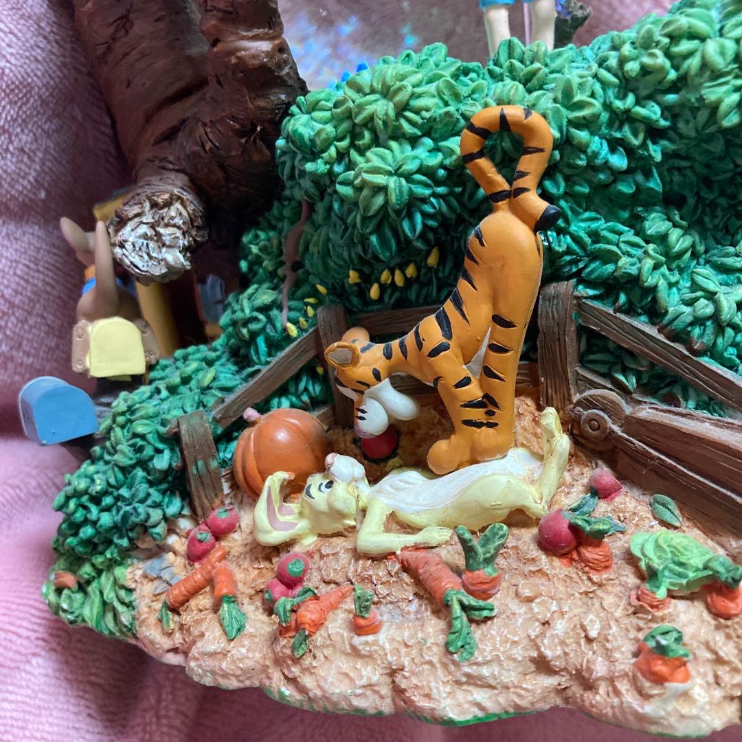 【廃盤品】くまのプーさん　ディズニー スノードーム オルゴール　ヴィンテージ