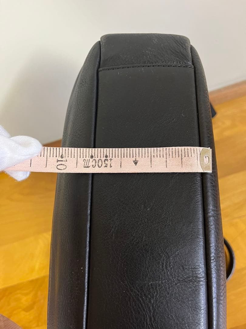 COACH レザービジネスバッグ 黒