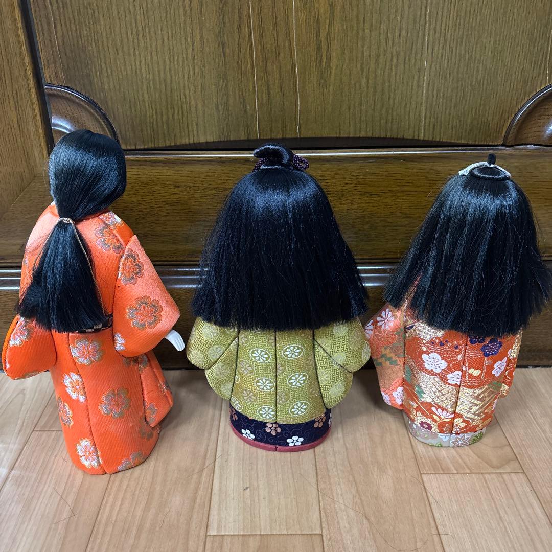 木目込人形　まとめ売り　8体