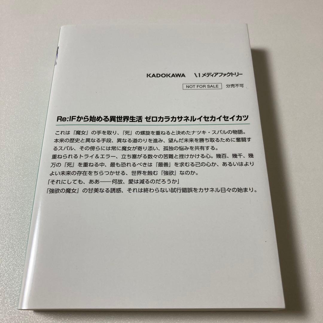 Re:IFから始める異世界生活 ゼロカラカサネルイセカイセイカツ⚡非売品⚡