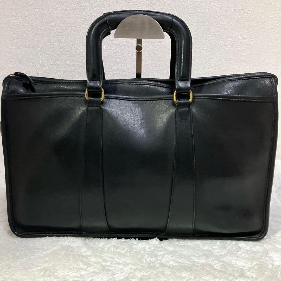 オールドコーチ　coach ブリーフケース　オールレザー　2way 5282