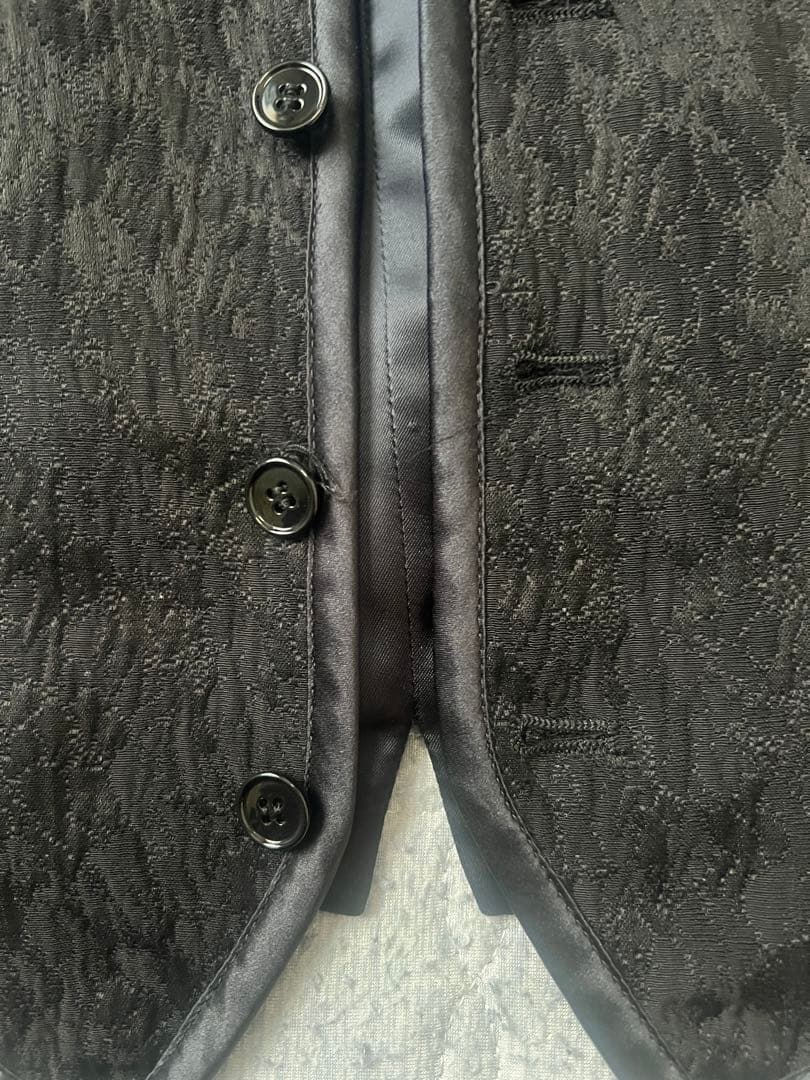 Dolce&Gabbana 黒いスーツベスト サイズ46