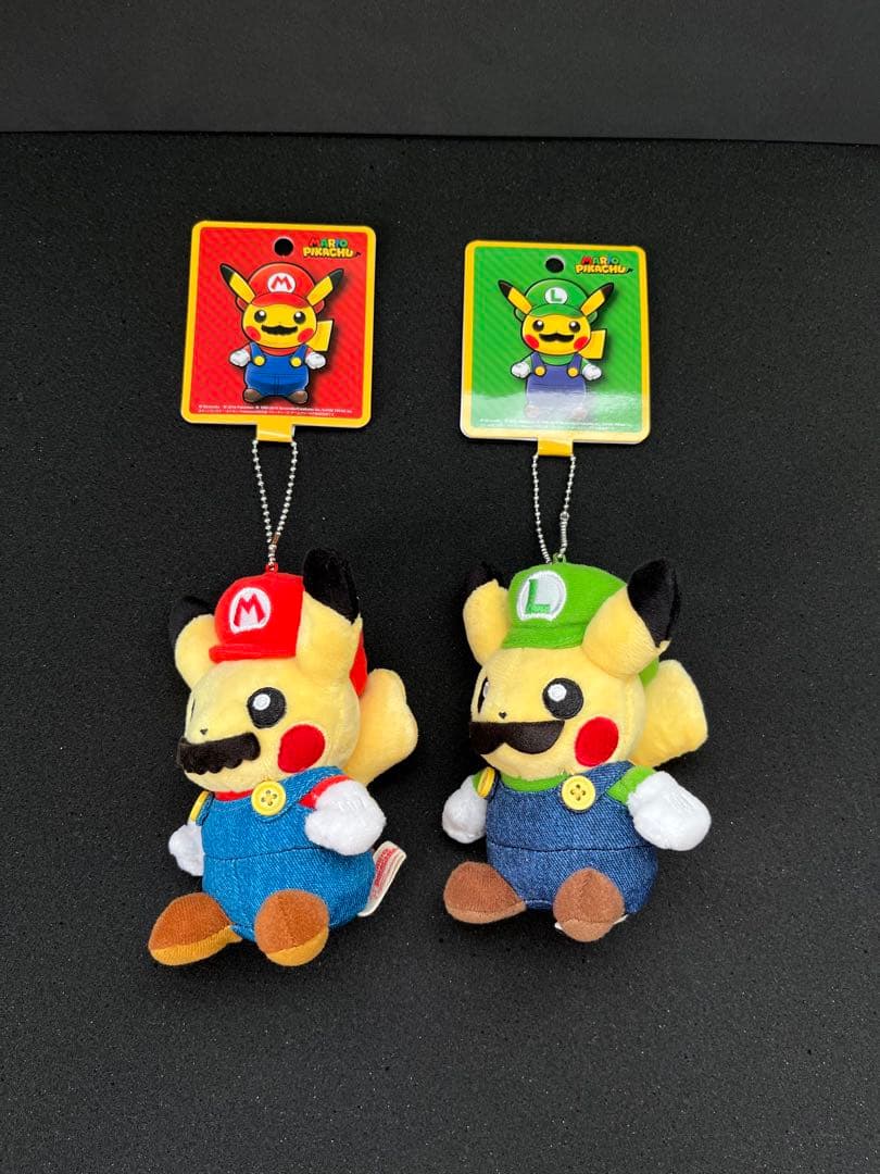 マリオピカチュウ　ルイージピカチュウ　マスコット　セット　未使用品