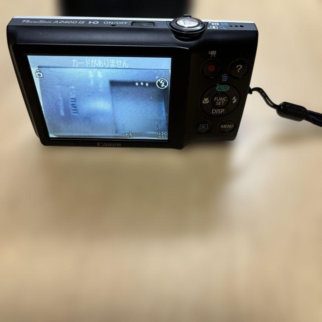 Canon PowerShot A2400IS デジタルカメラ　シルバー