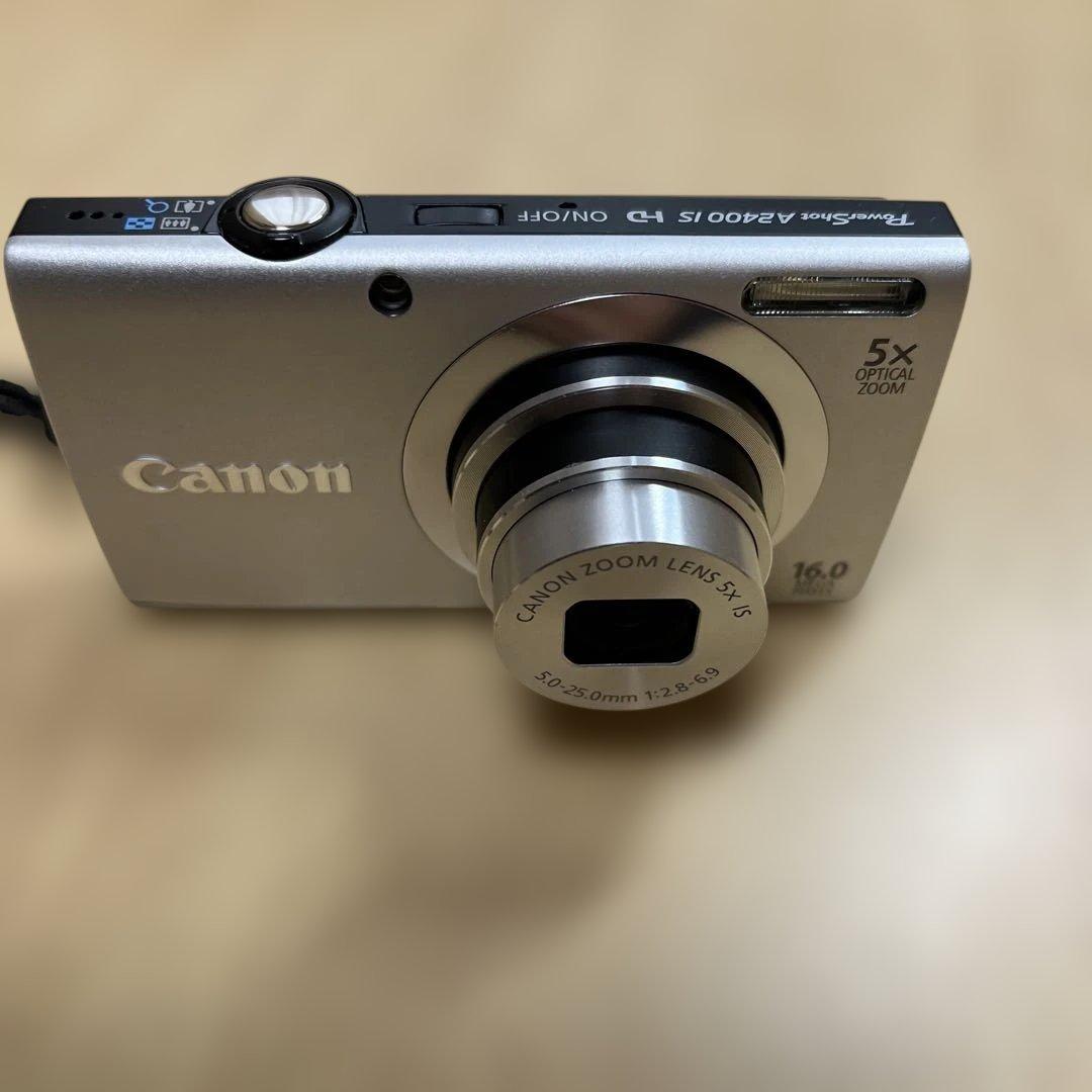 Canon PowerShot A2400IS デジタルカメラ　シルバー
