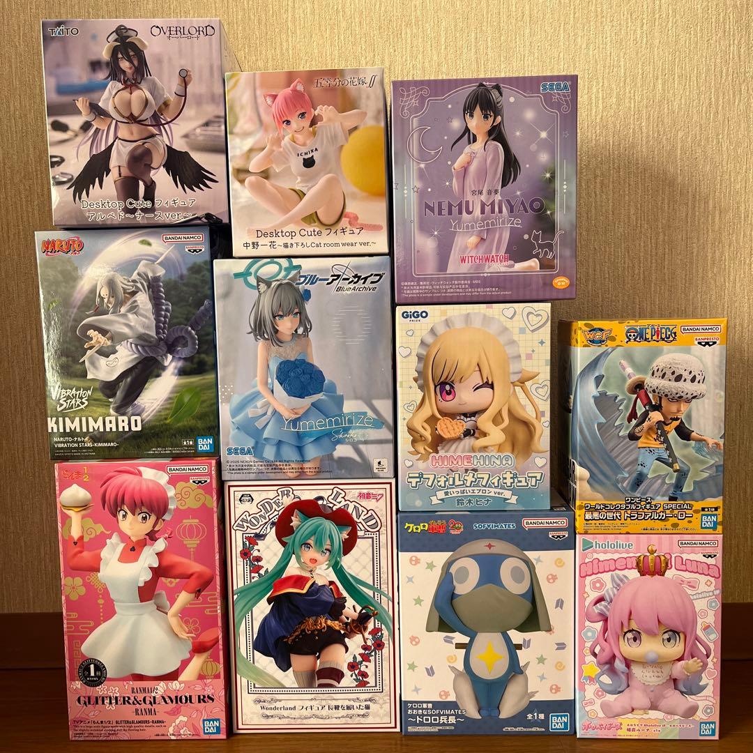 プライズフィギュア11体セット