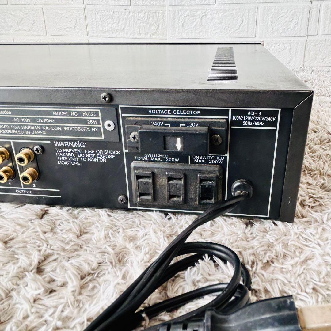 名機 harman/kardon ハーマンカードン hk825 プリアンプ