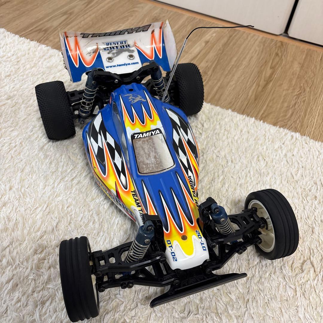 タミヤ DT-02 デザートゲイター　メカ付き　リポバッテリー　スポチュン