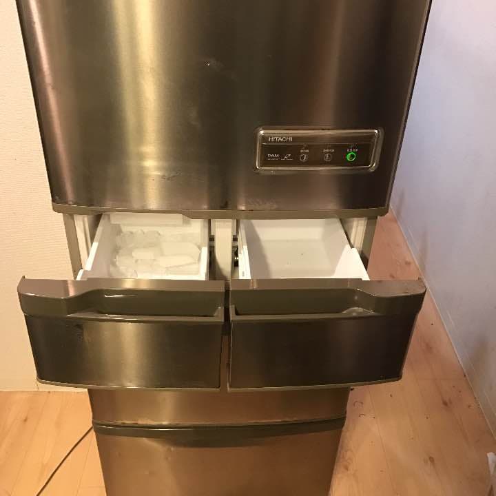 日立5ドア大型冷蔵庫415ℓ2007製