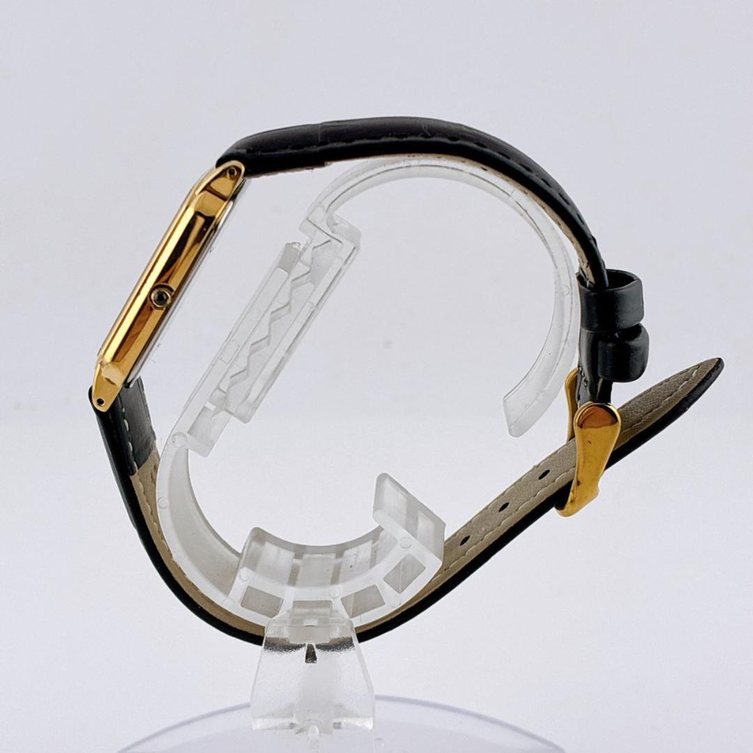 【電池交換済】SEIKO　DOLCE　腕時計　新品ベルト　クォーツ　ゴールド