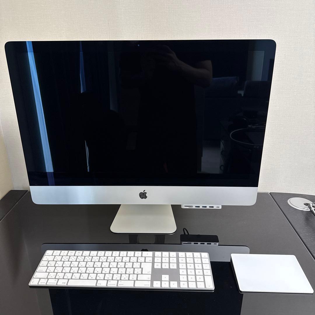【極美品】iMac 27インチ i7 5K 40GB SSD 3TB