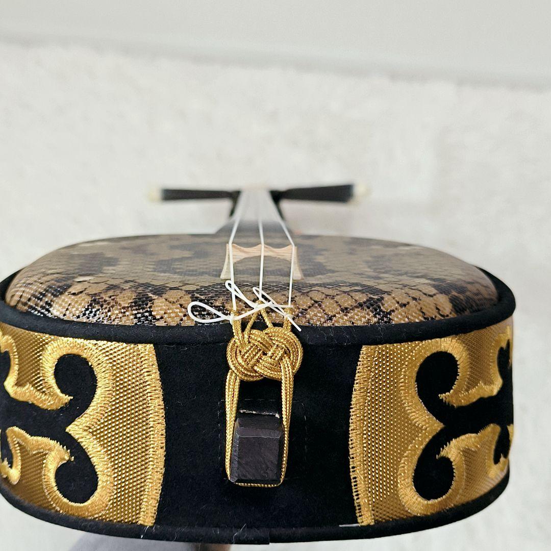 【美品】まちだ屋 沖縄三線 初心者ベーシックセット　ソフトケース付　三味線