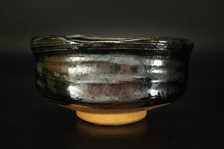 茶道具 織部茶碗 瑞光窯 煎茶 箱入 446