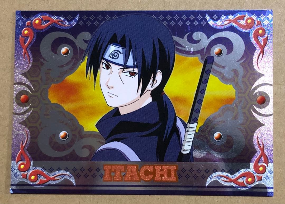 NARUTO エッチングカード　イタチ　No.161