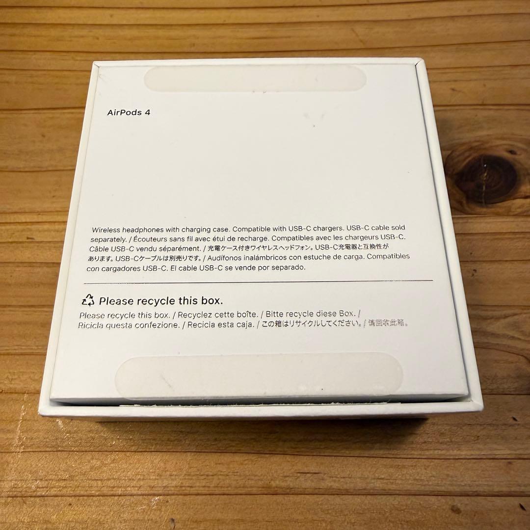 AirPods4 （ノイキャンなし）