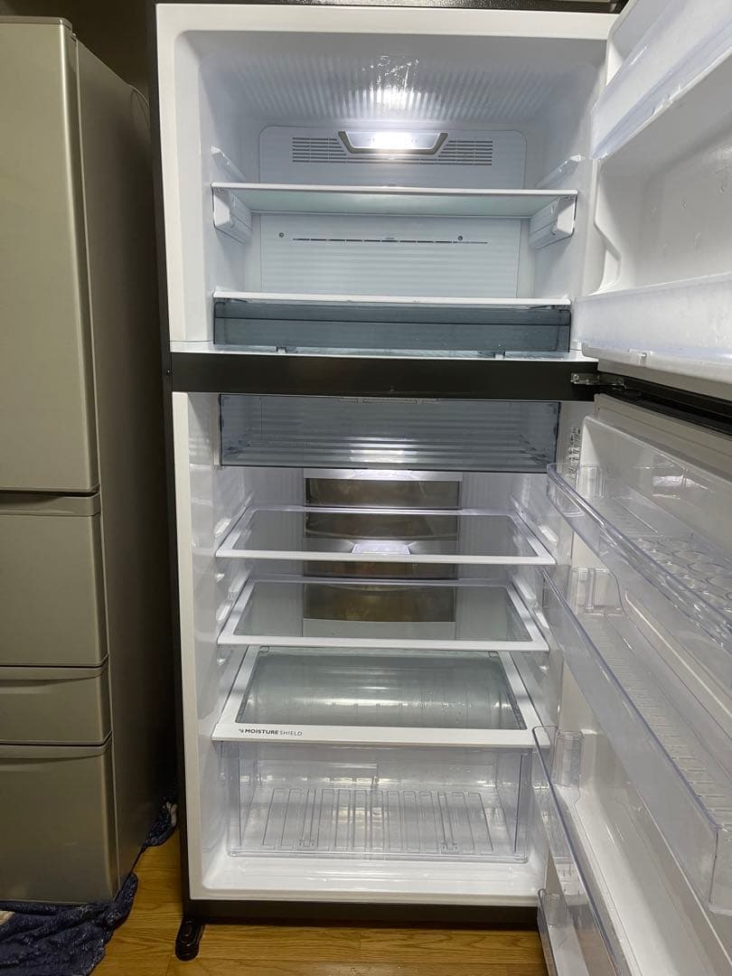 お引取り限定SHARP 冷蔵庫 SJ-60H-B 600L ブラック