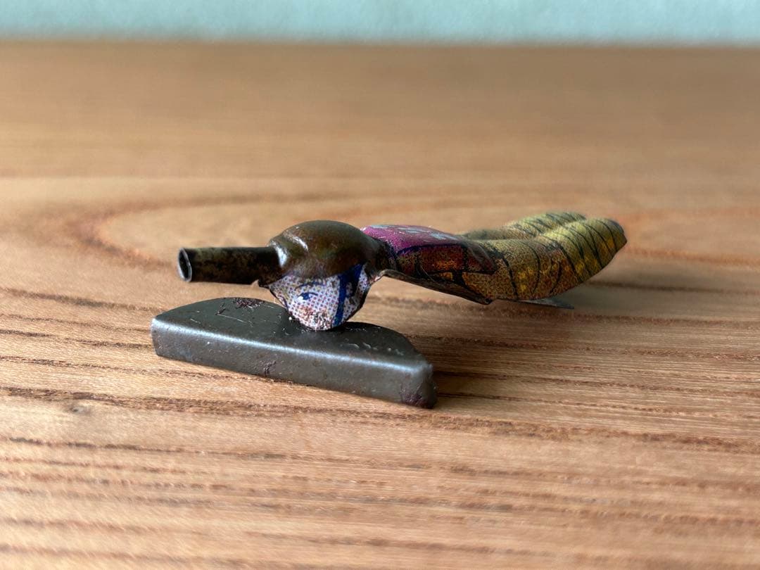 戦前 グリコのおまけ 昭和12年(1937年)頃 ブリキ製 銃を持った兵隊 貴重