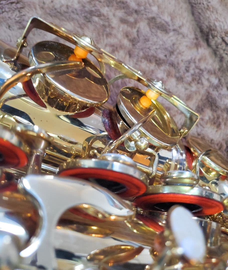 美品　ケルントナー　アルトサックス　ゴールドラッカー　彫刻　初心者　自宅　練習用