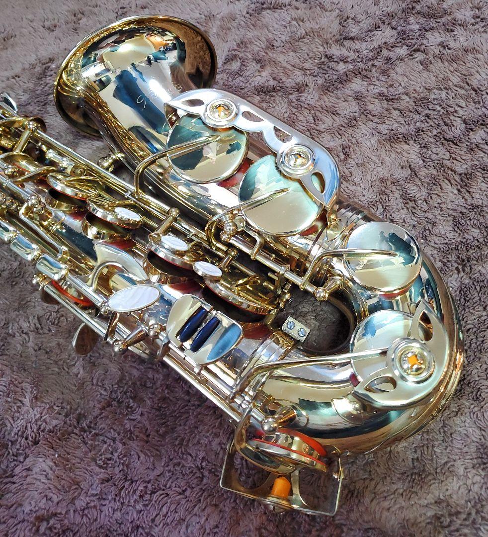 美品　ケルントナー　アルトサックス　ゴールドラッカー　彫刻　初心者　自宅　練習用