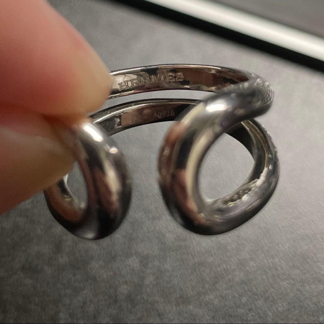 ヴィンテージHERMESエルメスLima リマリング　サイズ54 日本15.5号