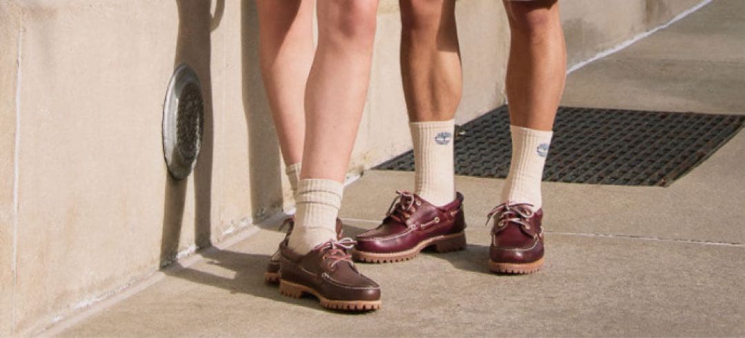 Timberland BURGUNDYデッキシューズ ティンバーランド　ah.h