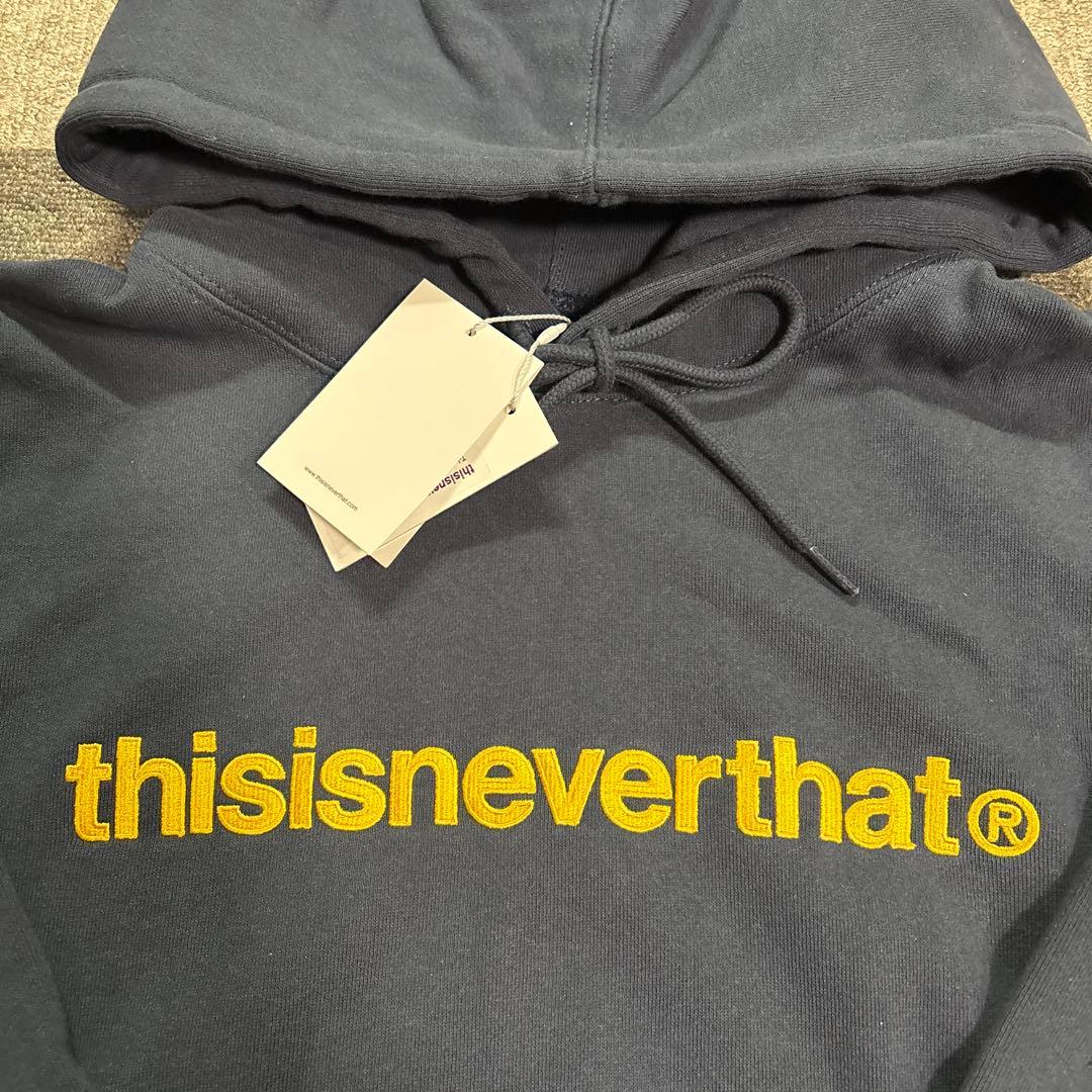 thisisneverthat ネイビー パーカー