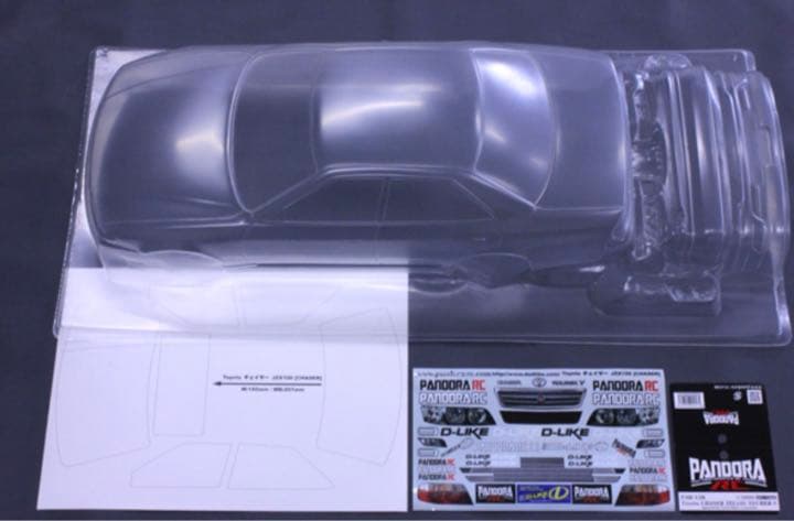 JZX100 1/10 未塗装　ボディ　パンドラ　PAB-128